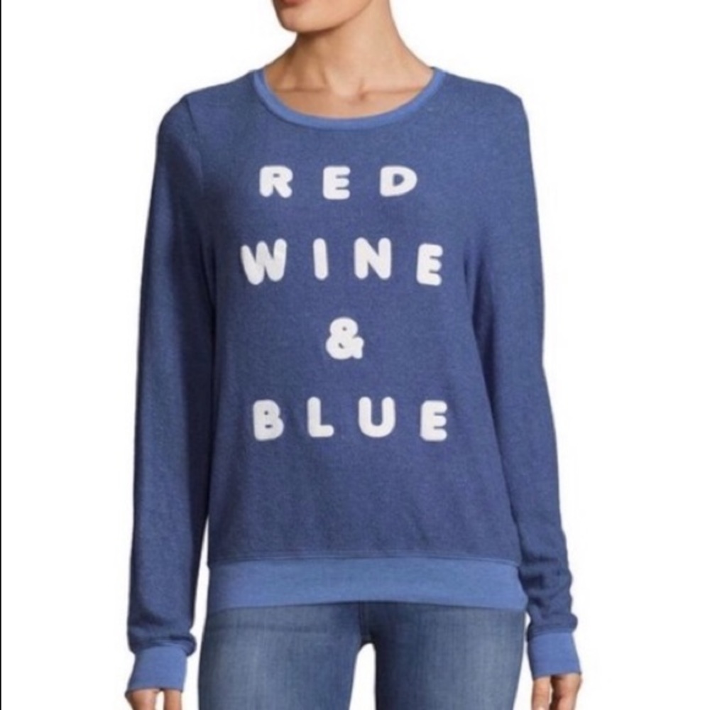 Red Wine & Blue Crewneck